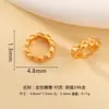 Pulsera trenzada chapada en oro de plata 925 con anillos retorcidos, cuentas espaciadoras y almohadillas para pulseras hechas a mano DIY y accesorios de cuerda trenzada para joyería de plata