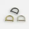 2mm 7mm D Plana Fundición a Presión D Accesorios de Ferretería para Maletas Tirador de Cremallera Metálico Hebilla de Ferretería Accesorios para Ropa Zapatos
