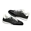 Superficie Suave y Suela Suave ~ Zapatos de Entrenamiento Moral Estilo Tweed con Suela Plateada para Mujer 25 Primavera Nuevos Zapatos de Tenis Casuales de Cuero Genuino con Punta Redonda
