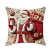 Atmosfera Aconchegante de Férias de Natal, Elementos Ricos de Natal, Festas Temáticas Festivas, Decoração de Casa, Capas de Almofada e Almofadas