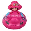 Suministro directo Anillo inflable de PVC para natación cojín para la cintura y la espalda anillo para nadar Azul