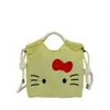 Bolso Cruzado Estilo Japonés para Mujer, Bolso de Mano Casual de Lujo Nicho para Viajar, Dibujo Animado de Gato Lindo
