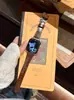 Correa de Cuero Encerado con Aceite de Oso Adecuada para Apple Watch iWatch 12ª Generación 11/10