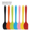 Atacado Imediato Espátula Grande Integrada de Silicone Cor Sólida Espátula de Manteiga Mexer Creme Faca Ferramentas de Confeitaria Ferramentas para Bolo
