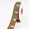 Cinta de Cuadros de Copos de Nieve Navideños Cinta para Lazos de Regalo DIY Decoraciones para Árbol de Navidad Decoraciones