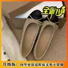 Bailarinas de Boca Baja Estilo Chino Nuevo Slip-on Lazo Dulce Nuevo 2026 Primavera Planos Zapatos Individuales Mujer Noche Noche