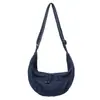 Bolso Vintage de Mezclilla Tipo Dumpling para Mujer, Bolso de Hombro Informal de Gran Capacidad Estilo Perezoso, Nuevo Bolso para Ir al Trabajo 2026