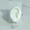 Oreja modelo de silicona simulación nariz ojo boca oreja piercing joyería exhibición accesorios modelo de oreja
