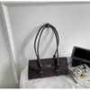 Bolsa Pequena Retrô de Luxo Outono e Inverno para Mulheres 2025 Nova Versátil Bolsa de Ombro Axila Moda Bolsa Satchel Bolsa Baguette