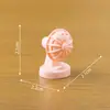 Novos acessórios de decoração DIY de paisagem em miniatura com tema de gato para o dia a dia; estatuetas de resina retratando gatos em suas rotinas diárias