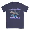 Camisetas Vintage Tralalero Tralala para Hombres Mujeres Cuello Redondo Cortas