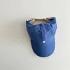Sombrero de Verano para Niños Qiunan Estilo Nuevo Transpirable con Parte Superior Abierta Protección Solar Macaron Visera Gorra de Béisbol para Bebé