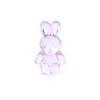 Fornecimento direto da fábrica material DIY feito à mão 16*25mm furo horizontal transparente coelho corrente para celular acessórios de joias em acrílico