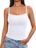 Amazon 2025 Estilo Europeo y Americano Camisola Chaleco Tirantes Ajustables Top sin Mangas Estilo Sexy de Chica Caliente