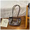 Bolsa de Gran Capacidad para Viajes Diarios Mujer 2025 Nuevo Otoño/Invierno Estampado de Leopardo Estudiante Universitario Bolso de Mano Tote Bolso Cruzado Hombro Único