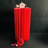 Accesorios de boda, adornos plegables para mesa de postres, columna romana, guía de camino, columna plegada deformada, decoración de origami para ventana de boda