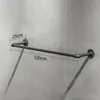 Estante de exhibición de ropa para tienda de ropa colgante de pared lateral colgante hierro estilo simple colgante de pared estante de exhibición de ropa para mujer combinación
