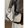 Bolsa de Verão de Alta Qualidade de Nicho em Lona 2024 Nova Bolsa Tote Simples de Grande Capacidade Mochila Casual