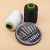 Linha de costura à mão atacado linha de costura durável para ternos roupas linha de costura à mão linha preta e branca linha diy costura manual doméstica