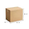 Oferta especial em caixas de papelão, liquidação de caixas para entrega expressa de e-commerce, caixas de papelão acabadas impressas de baixo custo no atacado