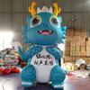 Ano do Dragão desenho animado inflável desenho animado modelo inflável 2024 Ano do Dragão modelo inflável atividade mascote grande Ano do Dragão modelo inflável