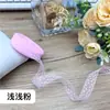Cinta de copo de nieve de 1.5 cm estilo coreano encaje de lunares lazo DIY caja de regalo empaque de flores suministro a largo plazo