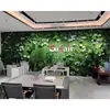 Pared Vegetal de Simulación Pared de Plantas Verdes Pared de Flores Pared de Fondo de Plantas Verdes Decoración de Cabecera de Puerta Flores Artificiales Césped de Plástico Decoración de Pared Paquete