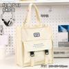 Mochila portátil para estudante de treinamento bolsa de livros grande capacidade lona Oxford bolsa para arquivos bolsa de armazenamento material para aula de reforço do ensino médio bolsa para arquivos