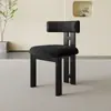 Cadeira de Jantar Vintage em Madeira Maciça Estilo Francês com Padrão de Bigodes de Gato, Retro Pastoral Nostálgico Designer Luxo Leve High-End Cadeira Decorativa para Sala de Estar