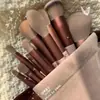 Set de Cosméticos Recomendado para Chicas Corazón de Belleza Brocha para Sombras de Ojos de Cerdas Suaves Set de Brochas para Polvo Suelto para Principiantes Xingmeng