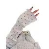 Pijama Feminino Estilo Coreano com Estampa de Corações Doces, Novos Modelos Primavera e Outono, Cardigã Amigo da Pele e Confortável, Calça Longa, Conjunto de Três Peças para Casa