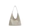 Bolso marrón vintage relajado 2026 nuevo elegante simple para mujer bolso de hombro gran capacidad bolsa de mano para el trabajo