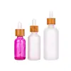 Ventas Directas de Fábrica de Botellas Transparentes de Vidrio para Aceites Esenciales, Botellas Dosificadoras Cosméticas, Botellas de Muestra para Viaje, Exquisitas y Portátiles, Soporte para Producción