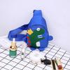 Bolsa Dinossauro Desenho Animado 2024 Nova Bolsa de Ombro Infantil Masculina e Feminina para Jardim de Infância Bonita Carteira de Moedas para Menino Atacado
