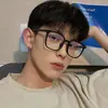 Nuevas Gafas de Pareja para Hombre y Mujer Ultraligeras Cambia de Color Marco Negro Espejo Marco Grande Anti Luz Azul Espejo Plano Terminado Marco para Miopía