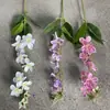Buquê de Jasmim Artificial para Arranjo de Cena, Decoração Floral, Buquê de Begônia de Alta Qualidade, Flores Artificiais