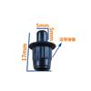 Pasador de resorte de acero inoxidable, eje central, conector para muebles, accesorios para puertas de gabinetes, pasador de puerta, pasador de partición, puertas telescópicas de plástico superiores e inferiores