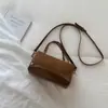 Bolsa tote elegante e moderna de cor sólida, nova coleção outono 2026, bolsa de ombro chique, adequada para o trabalho e para o dia a dia, bolsa transversal