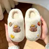 Chinelos de Algodão Infantis para Meninos e Meninas, Novo Estilo Inverno 2026, Para Casa, Bebê, Crianças, Meninos, Casa, Chinelos Felpudos