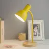 Lámpara de Escritorio para Estudiar, Estilo Femenino, Lámpara de Escritorio LED para Lectura Controlada por Mando a Distancia, Lámpara de Mesita de Noche para Dormitorio, Exclusivo de Almacén Lightning