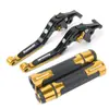 Adecuado para Kawasaki Z1000/R Ninja1000Sx Palanca de Freno y Embrague Plegable Modificada Manija de Freno de Mano Funda de Goma