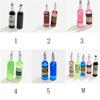 Resina de simulação garrafa de vinho garrafa de vinho diy decoração de casa de boneca miniatura acessórios de chaveiro de bolsa