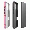 Funda de Teléfono Estilo Coreano Lazo de Raya Suave Manzana 18 Pro Max Modelo Nuevo 15/16 Agujero de Precisión Funda Protectora de Cobertura Total