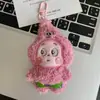 Disfraces de Dibujos Animados Cambiantes de Esponja Hombre Peluche Llavero Decoración de Mochila Colgante Muñeco de Dibujos Animados Pequeño Adorno Colgante