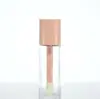 Botella redonda de 30 ml para base de maquillaje en stock para venta al por mayor, botella redonda recta de fondo grueso para recarga de máscara de pestañas, botella de vidrio cosmético