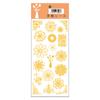 A133 Nuevo 2019 matasellos de planta carta bendición pegatina PET dorada material para decoración de diario de vida pegatina 6