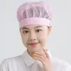 Gorra Protectora de Trabajo Transpirable para Mujer, Malla de Chef, Gorra Higiénica a Prueba de Polvo y Humo para Cocina, Campana Higiénica para Fábrica de Alimentos para Hombres y Mujeres