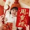 Decoración para Banquete de Primer Cumpleaños Super Grande Sobre Rojo Feliz Cumpleaños para Niños Atrezzo Zhui Zhou Decoración de Escena Creativo Hongbao