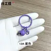 Conjunto de sinos de anel coloridos pintados de 30mm + fechos lagosta, acessórios DIY, fechos para joias, pingentes para brinquedos e bonecas