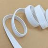 Banda elástica de rizo blanco de 2 cm, resistente a los arañazos, para equipaje, bolsos, ropa, accesorios textiles, cinta elástica.